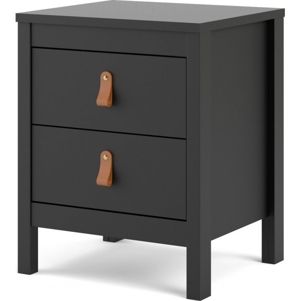 Madrid nattbord - Svart