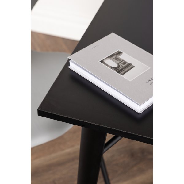 Tempe spisebord 80 x 80 cm - Sort Tempe spisebord 80 x 80 cm - Sort