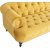 Oxford deluxe 3-seter chesterfield - Lvegul (flyel)