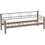 Kappis 3-seters utesofa - Brun/grnn