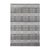 Håndvevd teppe, Romano - Sølv - 200x300 cm