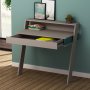 Co-work skrivebord - Lys mokka/turkis