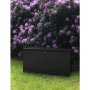Dubrovnik puteboks 146,5 x 61 cm 490 liter - Sort plast
