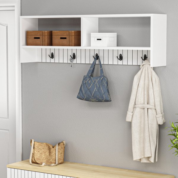 Sarandon kleshenger - Hvit Sarandon kleshenger - Hvit