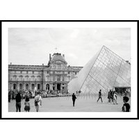 LOUVREN PARIS - Plakat 50x70 cm LOUVREN PARIS - Plakat 50x70 cm