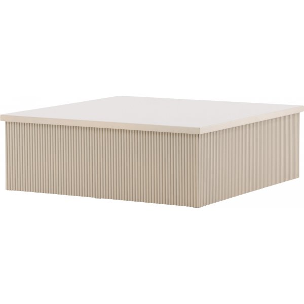 Salongbord beige 90x90 cm - Lennox Salongbord beige 90x90 cm - Lennox