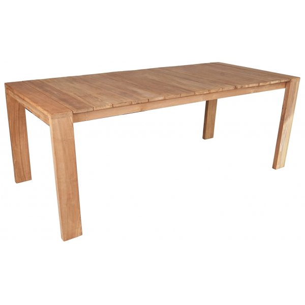 Utegruppe; 8 stoler og spisebord 210 x 90 cm heltre teak - Saltö Utegruppe; 8 stoler og spisebord 210 x 90 cm heltre teak - Saltö