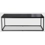 Solano salongbord XL 140 cm - Svartbeiset ask