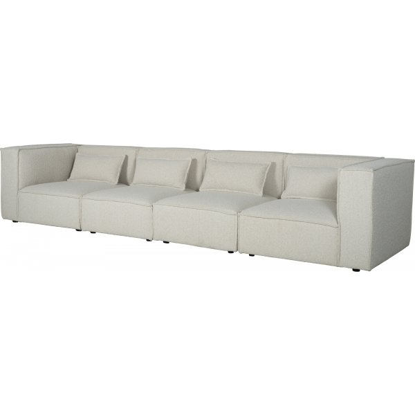 Nees modulsofa i boucl� - 4-seters sofa i boucl�