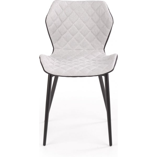 Cadeira spisestuestol 389 - Lys grå/svart Cadeira spisestuestol 389 - Lys grå/svart