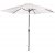 Leeds parasoll 300 cm - Hvit
