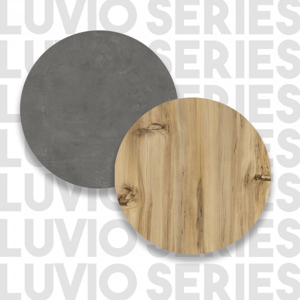 Luvio mediebenk 4 - Sølv/hvit Luvio mediebenk 4 - Sølv/hvit