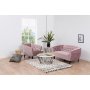 Felicia 2-seter sofa - Rosa (Flyel)