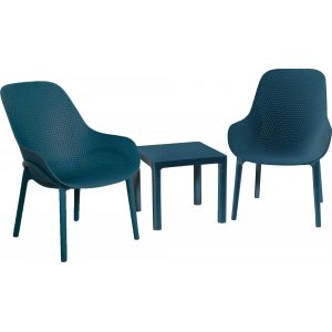 Flores loungegruppe - Grønn + Møbelpleiesett for tekstiler Flores loungegruppe - Grønn + Møbelpleiesett for tekstiler
