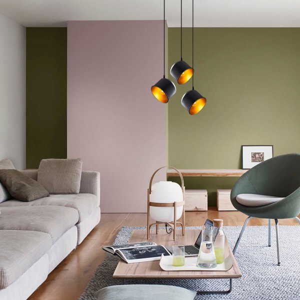 Berkeley taklampe 192-S2 - Sort