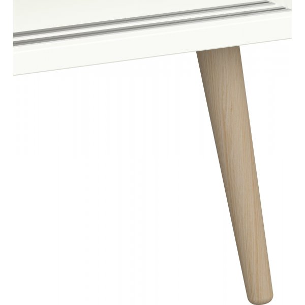 Softline garderobe - Hvit