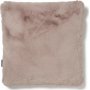 Fluffy pyntepute Rosa - 45 x 45 cm