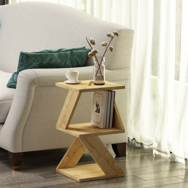 Albeni sidebord 30 x 30 cm - Safir eik Albeni sidebord 30 x 30 cm - Safir eik