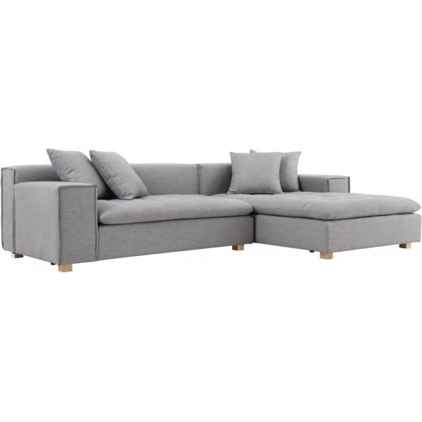 Sace divansofa inkludert pynteputer - Grå Sace divansofa inkludert pynteputer - Grå