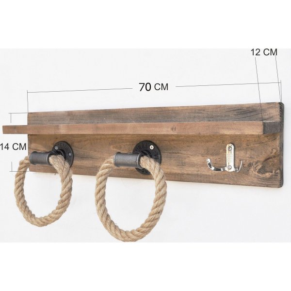 Birk vegghylle - Valnøtt Birk vegghylle - Valnøtt