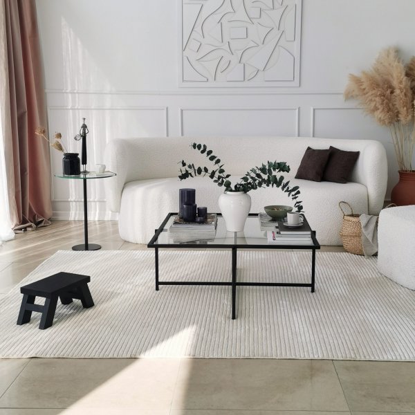 Sol salongbord 85 cm - Sort Sol salongbord 85 cm - Sort