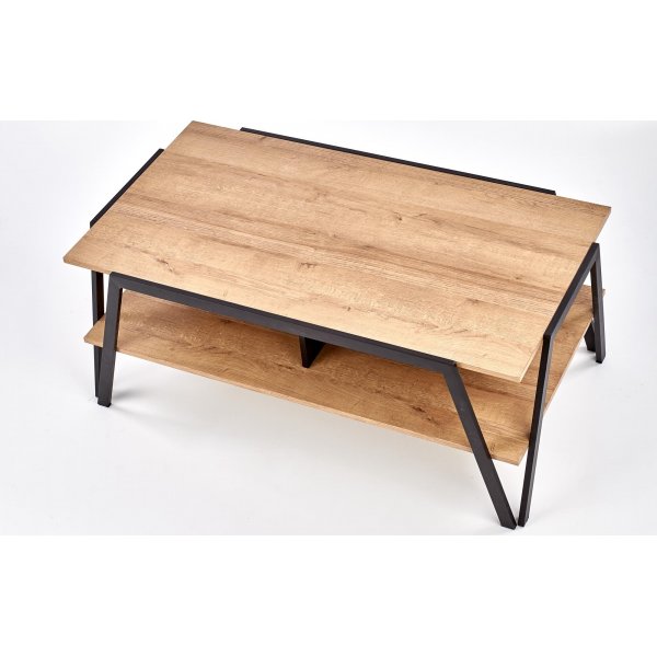 Pavia salongbord 113x 63 cm - Eik/sort Pavia salongbord 113x 63 cm - Eik/sort