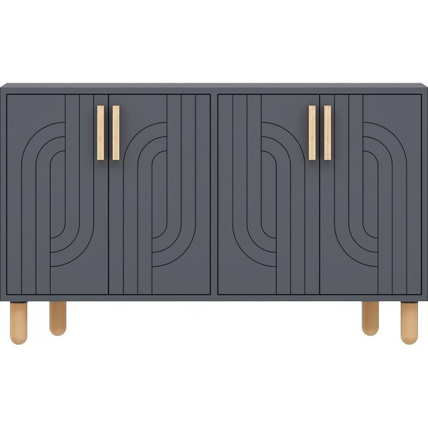 Rodney skjenk - antrasitt