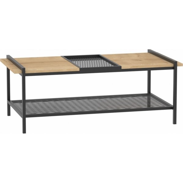 Mata salongbord 120 x 56 cm - Valntt/svart