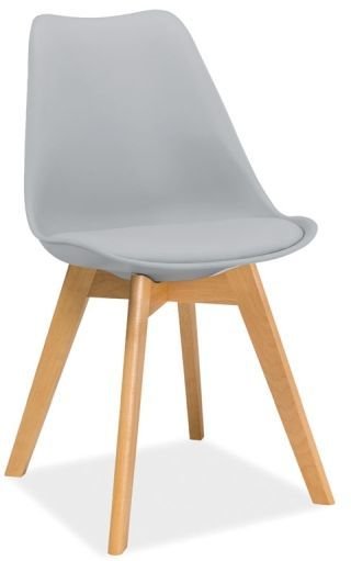 Spisestol Jerry - Lysegr/bk