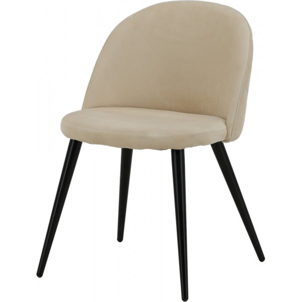 Alice spisestol - Beige flyel