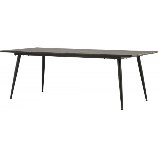 Keholmen spisebord 220 x 100 cm - Sort/Brun Keholmen spisebord 220 x 100 cm - Sort/Brun