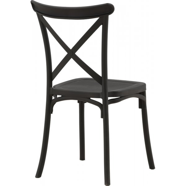 Crosett spisestol - Sort Crosett spisestol - Sort