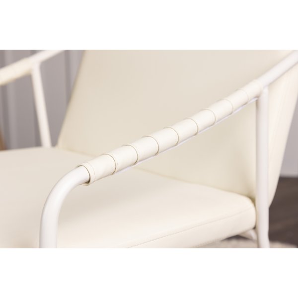 Twisted spisestuestol - Beige Twisted spisestuestol - Beige