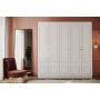 Inci garderobe 175 x 50 x 210 cm - Hvit