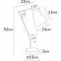 Magneto bordlampe - Gul