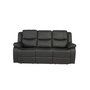 reclinersofa Rochelle - Svart PU