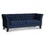 Chesterfield Liverpool 3-seter sofa - Bl flyel