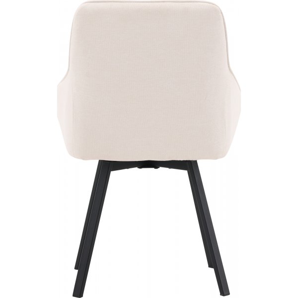 Rosie spisestuestol - Beige/svart Rosie spisestuestol - Beige/svart