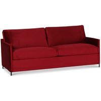 Petit 3-seter sofa løst trekk - Rød (fløyel) Petit 3-seter sofa løst trekk - Rød (fløyel)