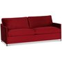 Petit 3-seter sofa lst trekk - Rd (flyel)