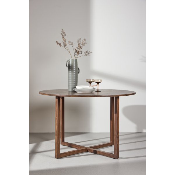 Rundt spisebord valnøtt Ø120 cm - Durango Rundt spisebord valnøtt Ø120 cm - Durango