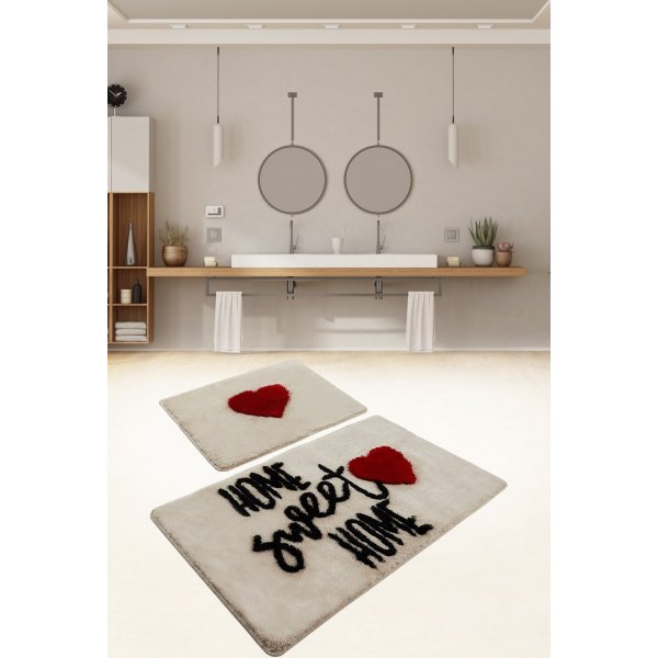 Domum baderomsmatte - Hvit Domum baderomsmatte - Hvit