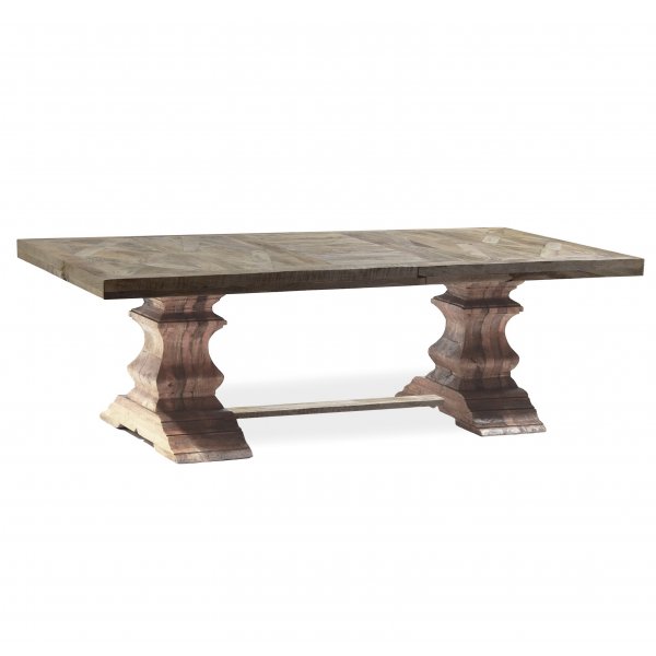 Palma rustikt spisebord 220x100 cm - Vintage