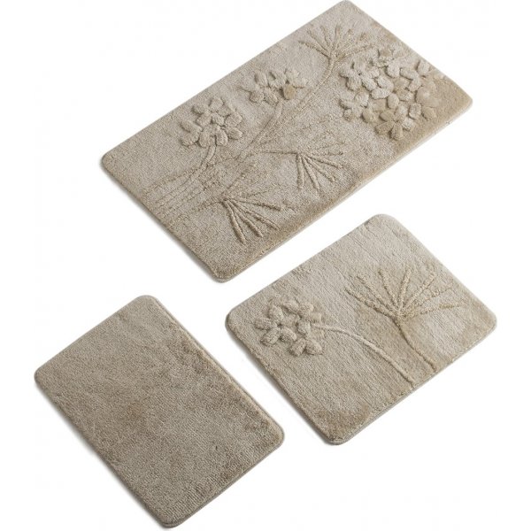 Orkide baderomsmatte - Beige Orkide baderomsmatte - Beige