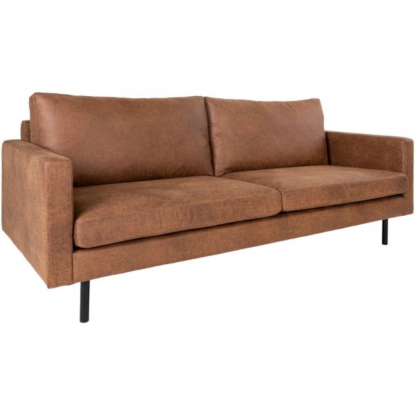 Malaga 2,5-seters sofa - Mørk brun Malaga 2,5-seters sofa - Mørk brun