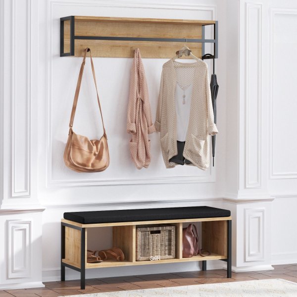 Shana gangmbel - Eik/svart