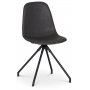 Omni spisegruppe, rundt spisebord 130 cm inkludert 4 stk. Bridge svingbare stoler - Rykfarget eik
