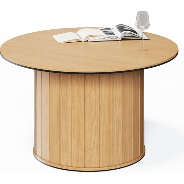 Rotto salongbord Ø80 cm - Vicenza eik/svart Rotto salongbord Ø80 cm - Vicenza eik/svart