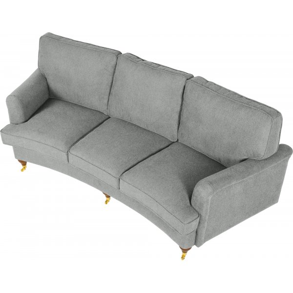 Howard Watford Deluxe 4-seters buet sofa - Gr + Flekkfjerner for mbler