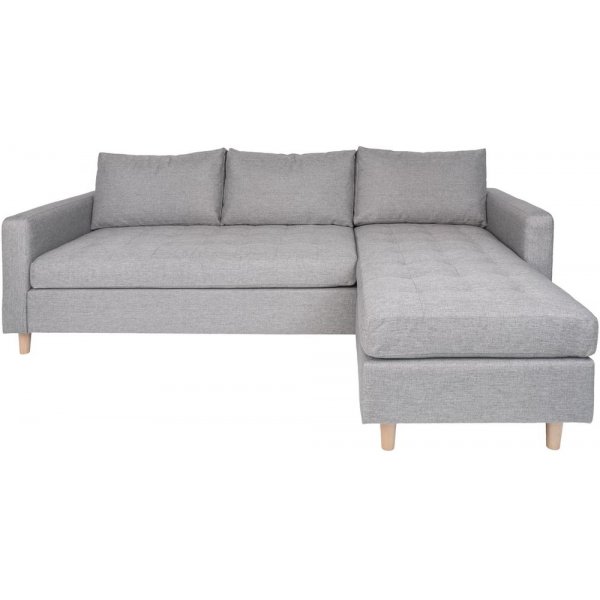 Firenze Divansofa - Lys gr/bk